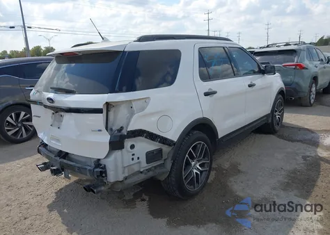 2018 Ford Explorer Sport from USA, damaged, VIN 1FM5K8GT9JGB54970